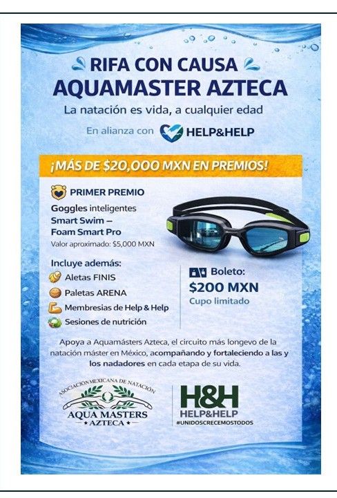 Rifa con causa Aqua Máster Azteca 