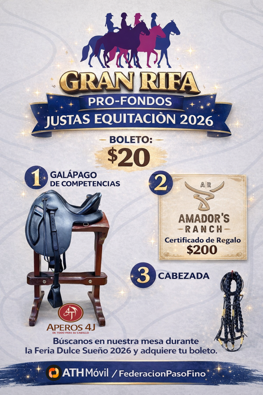Pro Fondo Justas Equitación 2026