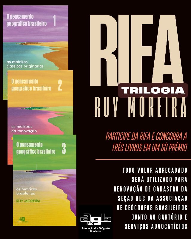 Rifa trilogia Ruy Moreira - AGB ABC
