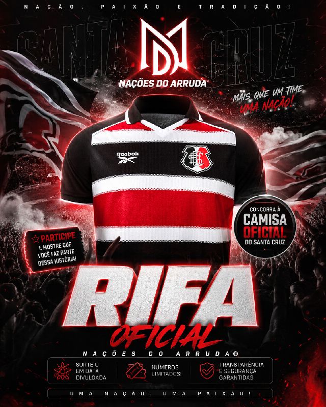Rifa Nações do Arruda® 2ª Edição 