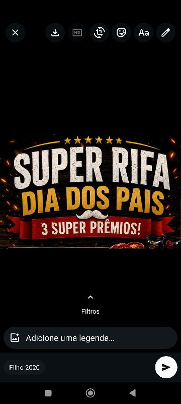 🎉 Festival de Prêmios – Dia dos Pais